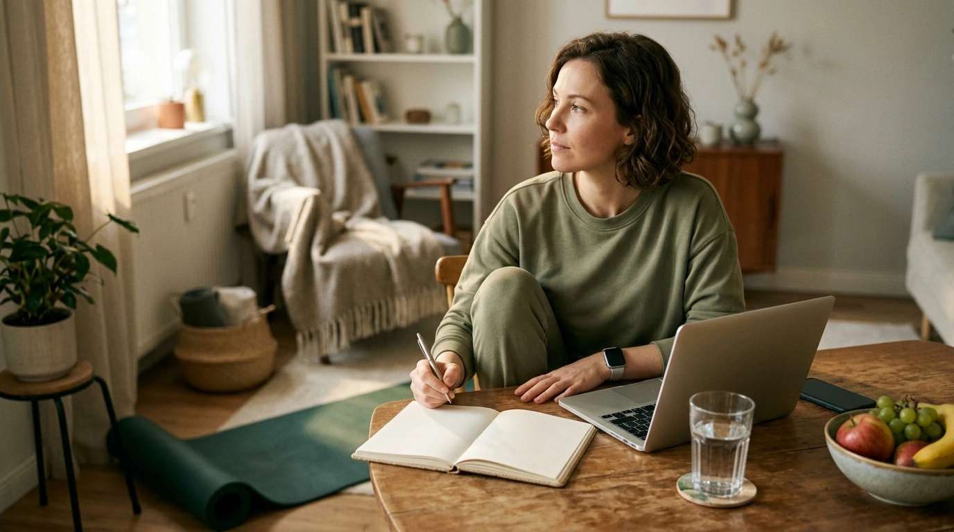 AI Wellness Routine: Mindfulness, Meals, Fitness & Self-Care