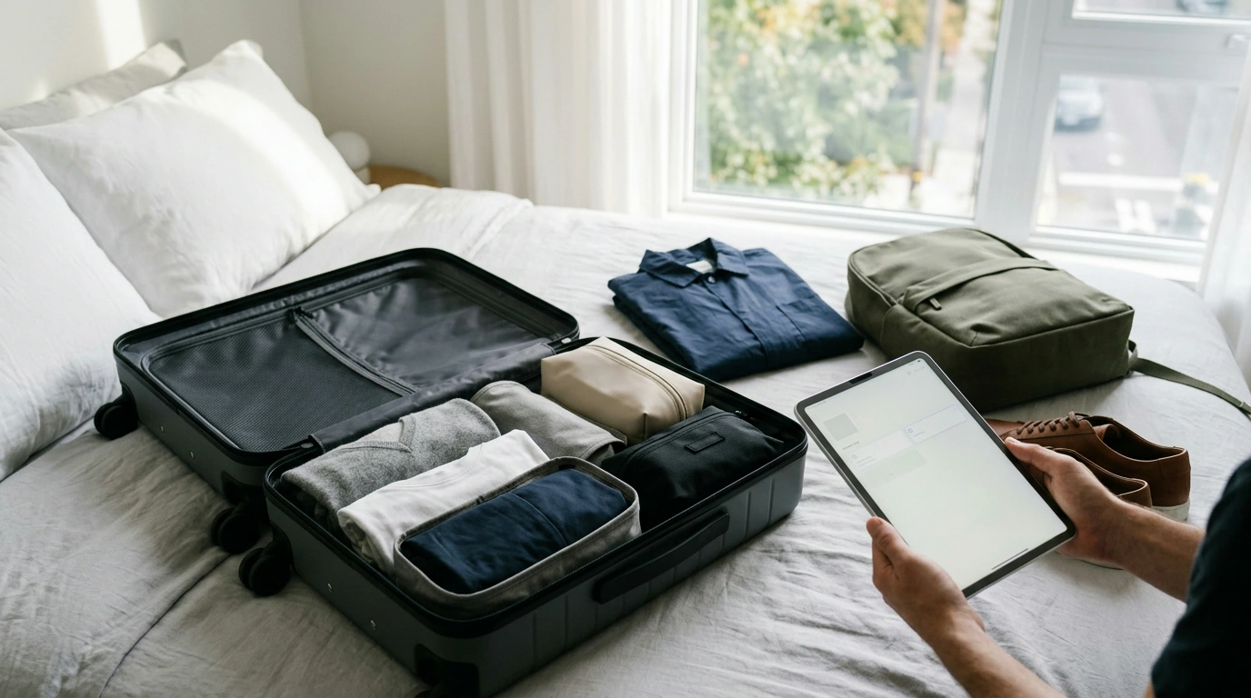Minimalist Travel Packing Planner: A Calm Carry-On System